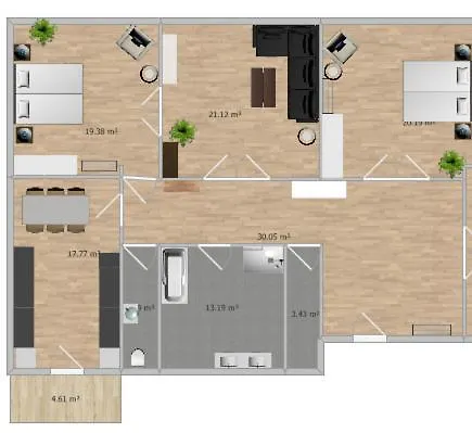 Innsbruck Residence 公寓 因斯布鲁克
